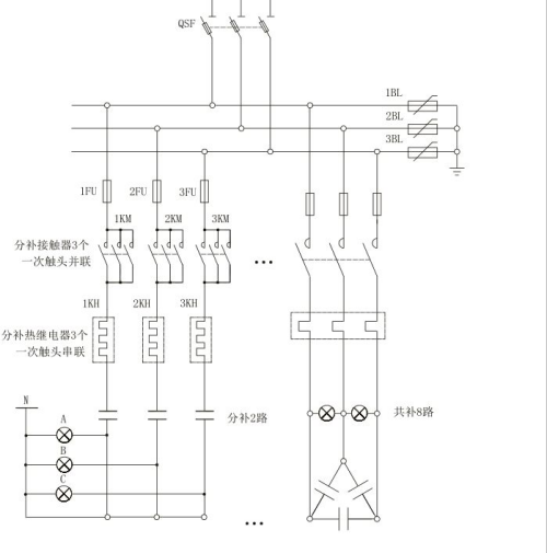 淺談共補和分補電力電容器所用的專用接觸器